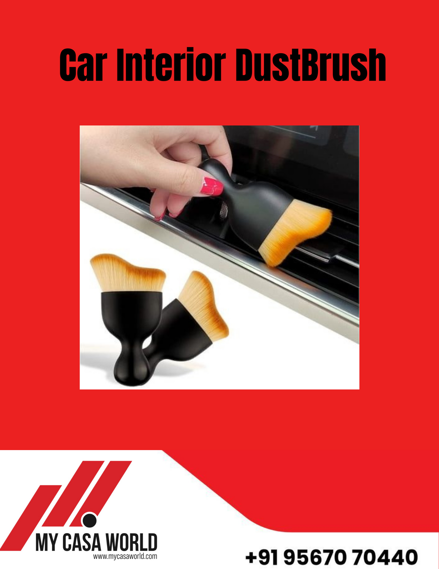 MY CASA - Car Interior Dust Brush