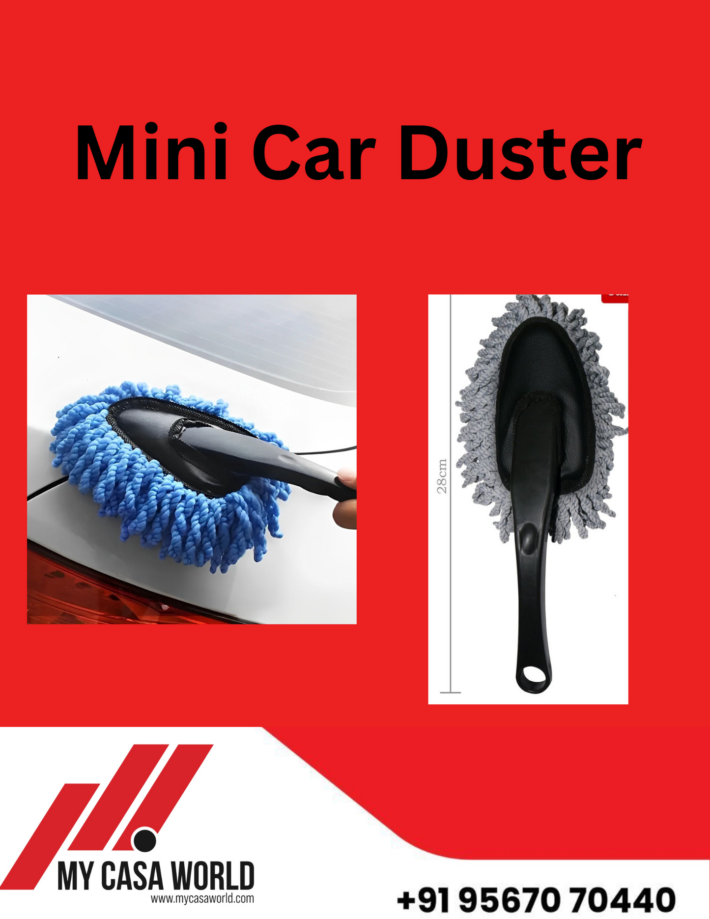 MY CASA - Mini Car Duster